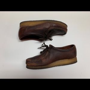 Clarks Wallabee Brown Leather Men’s 8.5